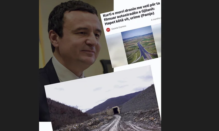 Kurti zeigt die Prioritäten des Jahres: Unter ihnen die Fertigstellung der Pristina-Gylan Autobahn