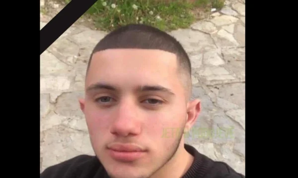 What does the police report say about the murder of young Podujevo?