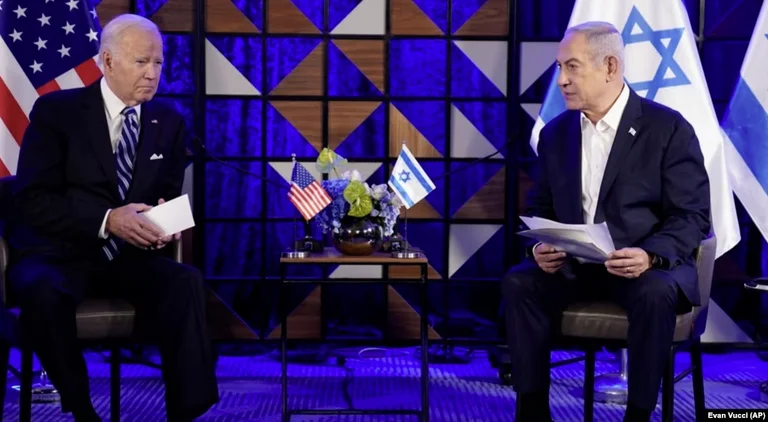 Biden: We may have a Palestinian state, but not with Netanyah