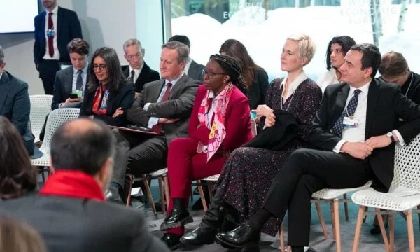 From Davos, Kurti says all shared enthusiasm for Kosovo's success