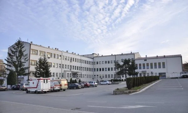 Officer Luan Mustafa is arrested, allegedly physically attacking his colleague at the Gjilan hospital.