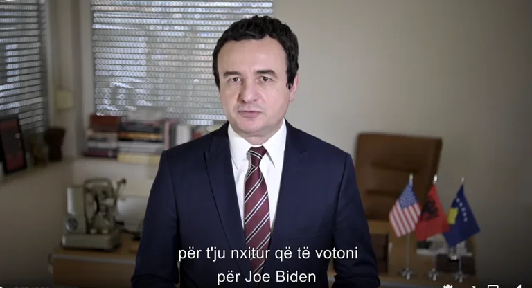 “Ju nxisë që të votoni për Joe Biden” – A do të kenë pasoja thirrjet e kaluara të Kurtit nëse Trump rikthehet si President i SHBA-së?