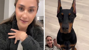 The owner refuses to sell her dog for 200 thousand euros.