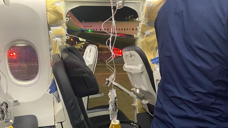Thyhet dritarja në mes të fluturimit, aeroplani detyrohet të bëjë ulje emergjente në Portland(VIDEO)