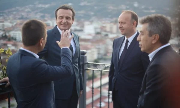 Kurti gemischt in Wahlen in Nordmazedonien, LVV tritt Koalition mit einer Partei dort ein