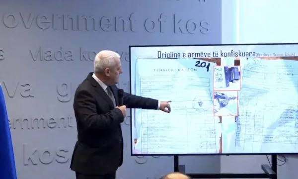 The attack on Banjska, Svechla shows through photos of the timing of events and weapons used