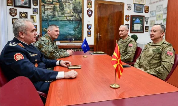 Commander Ulustas in Skopje: Northern Macedonia makes substantial contribution to KFOR, regional security