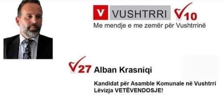 Former VV candidate Alban Krasniqi, except a member aboard the “Trepca”, is named in a position even in the KEK