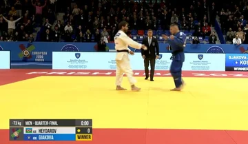 Der dritte Sieg für Akil Gjakova geht zum Halbfinale