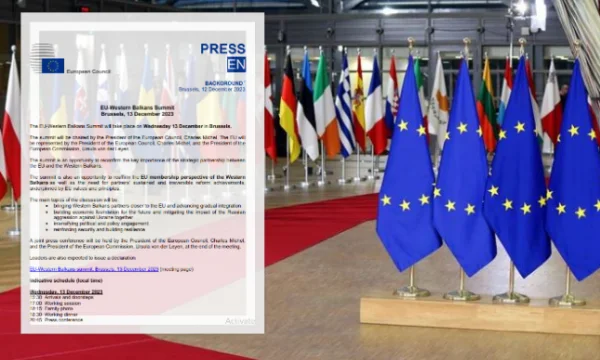 Samiti i liderëve të BE-së dhe Ballkanit Perëndimor, kjo është agjenda dhe temat e diskutimit