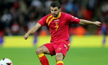 Renowned Montenegrin Nationalspieler verhaftet mit Waffen und 126 Kugeln an der Grenze