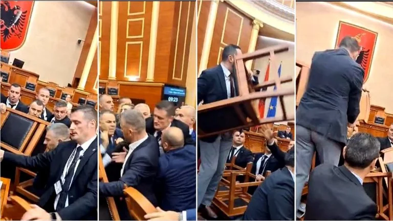 Sërish tensione në Kuvendin e Shqipërisë