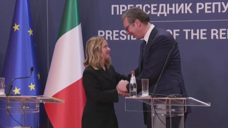 Meloni në Serbi: Europa nuk është e bashkuar, për aq kohë sa Ballkani është jashtë saj