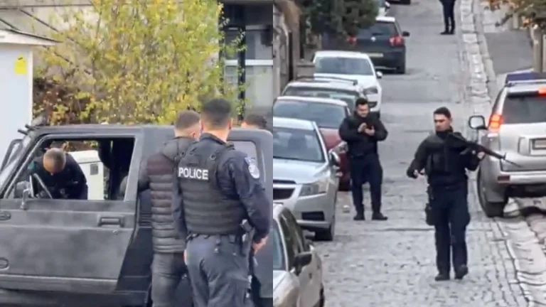 Zeqiri mostra qual è lo stato del poliziotto ferito nell'affrontare i ladri