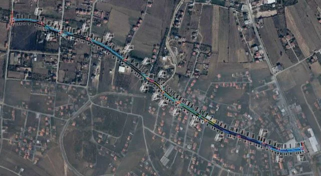 “Path Skenderbeu” in Bardhosh wird wegen der Arbeit komplett geschlossen