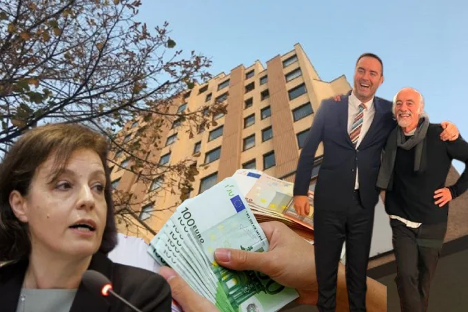 La vicinanza del"%super-soldier che riceve uno stipendio di 7,500 euro con Gervala e Konjufaca