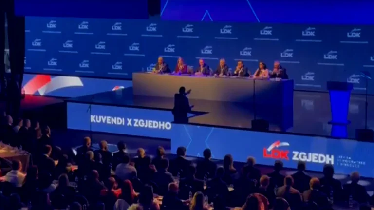 331 votes against Faton Bislimi's candidacy for LDK chairman