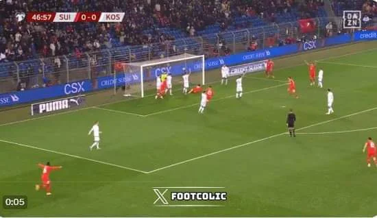 Segunda parte trae cambio, Suiza marca Kosovo