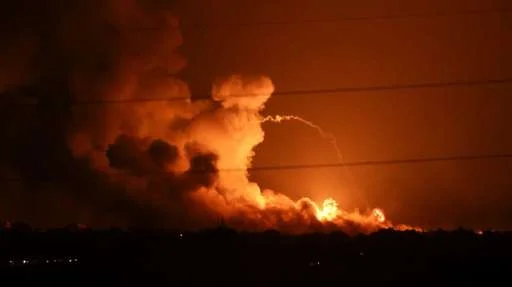 Israel startet schwere Bomben nördlich von Gaza