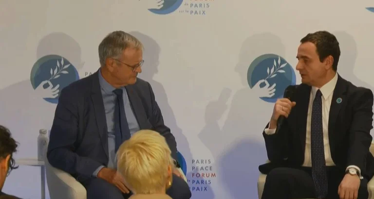 Kurti në Paris e përmend agresionin e 24 shtatorit: Deshën të krijojnë pretekst që ushtria serbe të hyjë në Kosovë