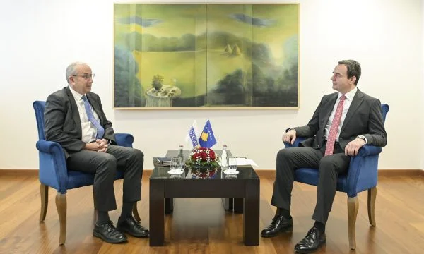 Kurti në takim me shefin e OSBE-së në Kosovë, flasin për Banjskën dhe të drejtat e komuniteteve joshumicë
