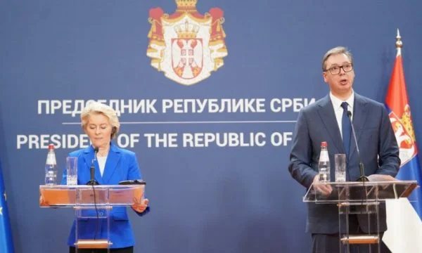 Vuciq: Ich sage vor Von Der Leeyen, die Anerkennung des Kosovo ist für Serbien keine Frage