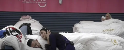 Des scènes chaudes sur Big Brother : Ghani Gromia a failli embrasser Alba, maintenant Edona James le voit.
