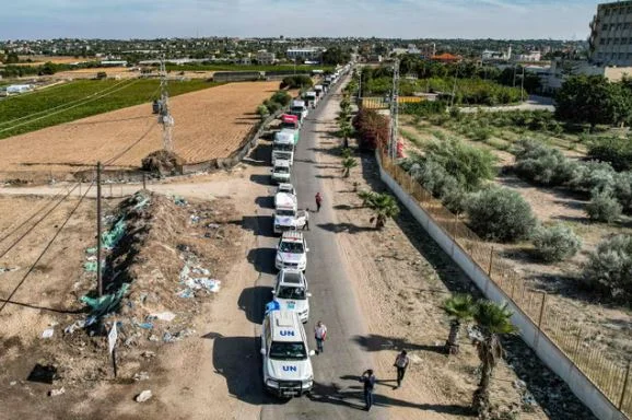UN: Gaza-Hilfe-Arbeiter könnten gezwungen werden, die Arbeit durch Kraftstoffblocking zu stoppen