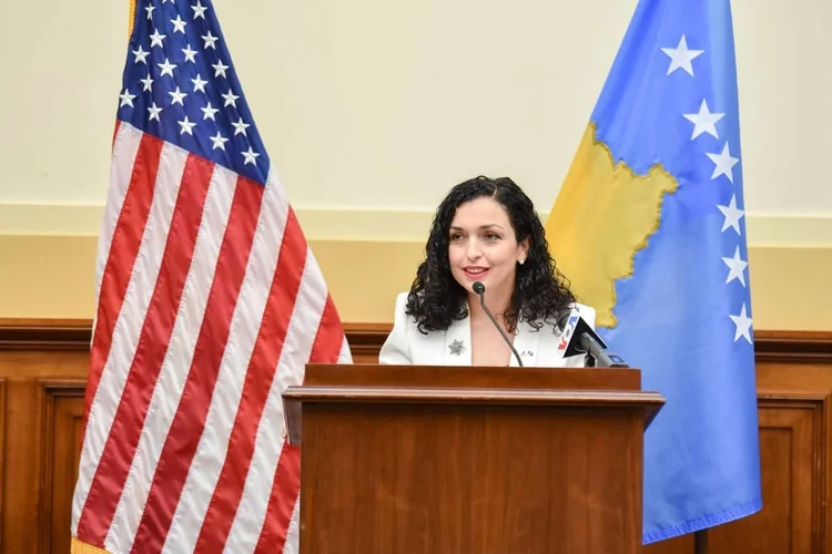 Präsident Osmani startet ihren Besuch in Iowa, USA