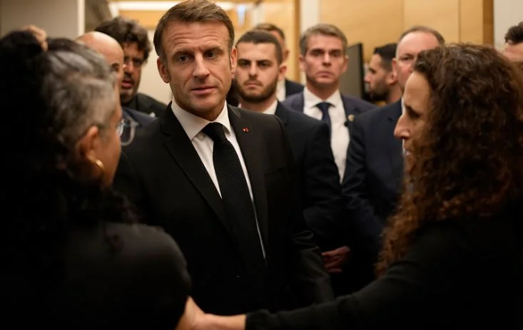Emmanuel Macro kommt nach Tel Aviv