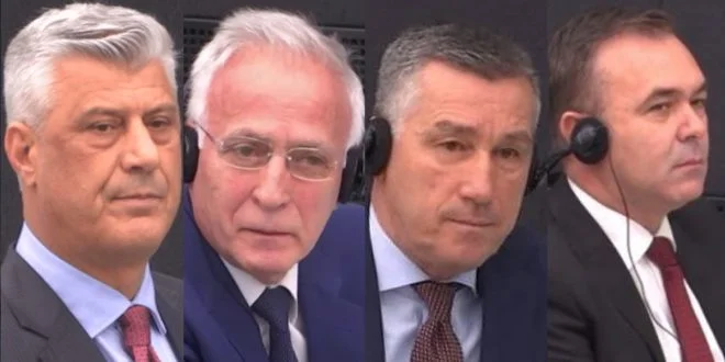 La sessione di oggi di Thaci e altri posticipati