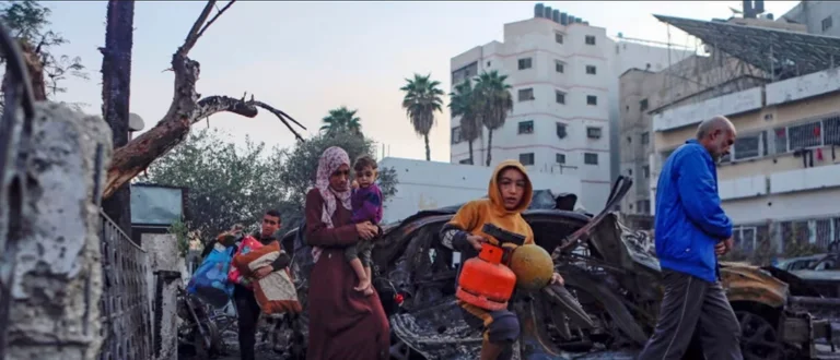 Baladia, aldea cerca de Gaza, donde Israel entrena para operaciones terrestres
