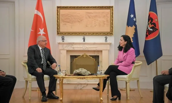 Osmani meets with Turkey's defence minister, talks security situation, 24 September attack