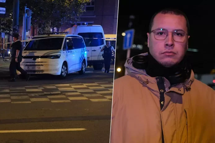 Vi a un hombre acostado en el suelo sin señales de vida en la tierra.