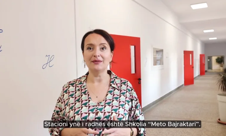 Musmurat veröffentlicht Bilder von der Merto Bajraktari Schulrenovation in Pristina
