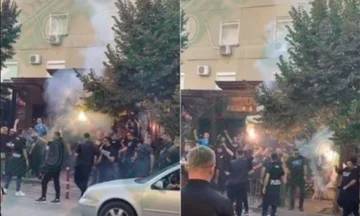 Plyses Wärmet die Atmosphäre in Tirana, bevor Albaniens Checky Spiel
