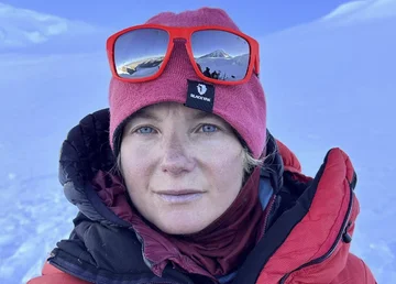Uta Ibrahim überlebt Lawinen, in denen vier Menschen starben
