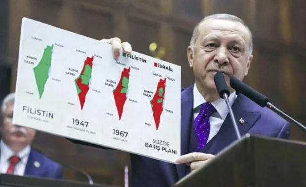 Erdogan: Ka vetëm një zgjidhje për krizën në Palestinë dhe ajo është kthimi në vitin 1967