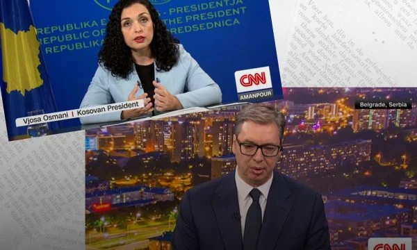 Amanpour flet për intervistën me Vuçiqin e Osmanin brenda 24 orëve: Ndjeva një nevojë urgjente për të përqendruar vëmendjen time tek të dy