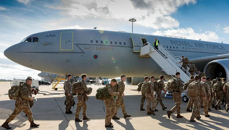 Arrijnë në Kosovë ushtarët e parë shtesë të Britanisë në kuadër të KFOR-it