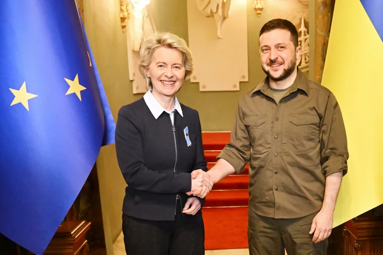 Zelenskyy diskuton korridoret alternative të eksportit të grurit me BE-në