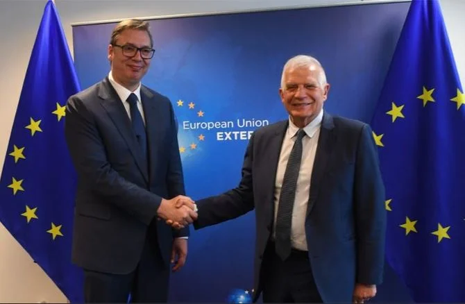 Borrell nuk e përjashton mundësinë e vendosjes së masave ndëshkuese ndaj autoriteteve në Serbi