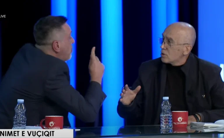 “A e din që t’kapi për fyti” – Eskalon debati, Gashi dhe Caka sa nuk rrahen në emision