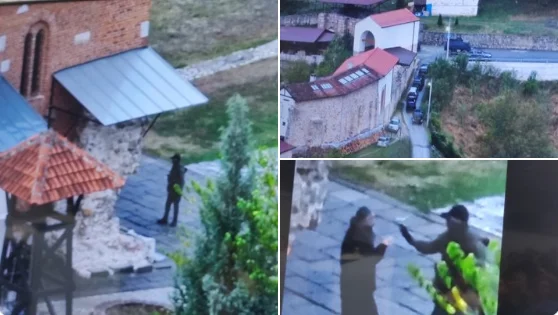 Një pjesë e sulmuesve që kishin rrethuar manastirin janë arratisur drejt malit