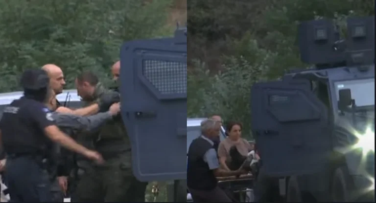 Njëri sulmues i plagosur e tjetri i arrestuar nga Njësia Speciale e Kosovës (FOTO)