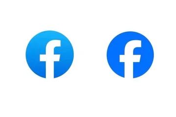 Facebook cambió su logotipo, ¿ves la diferencia?