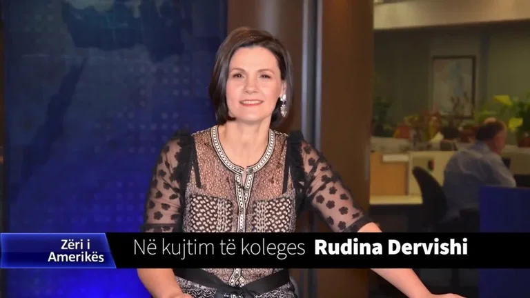 American Voice Reporter Rudina Dervisi stirbt