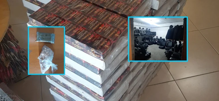 Aduanas confiscadas por valor de 140 mil euros
