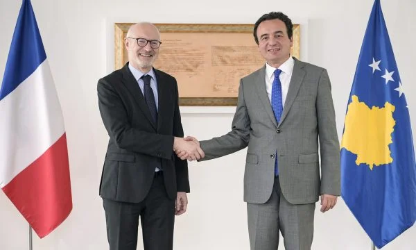 A day before the meeting in Brussels, France's ambassador goes to Kurt's office