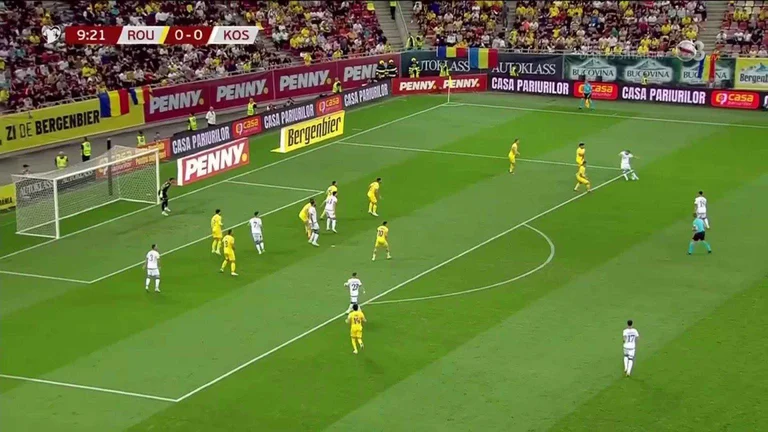 Il Kosovo è la Serbia”, chiude il gioco Rumeno-Kosovo, i giocatori di calcio lasciano il campo